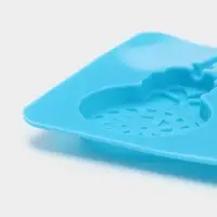 Форма для леденцов Доляна &laquo;Улыбка&raquo;, силикон, 25&times;9.5 см, 5 ячеек, с палочками, МИКС