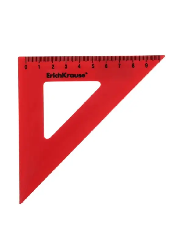 Треугольник 45*, 9 см, ErichKrause Reef, МИКС