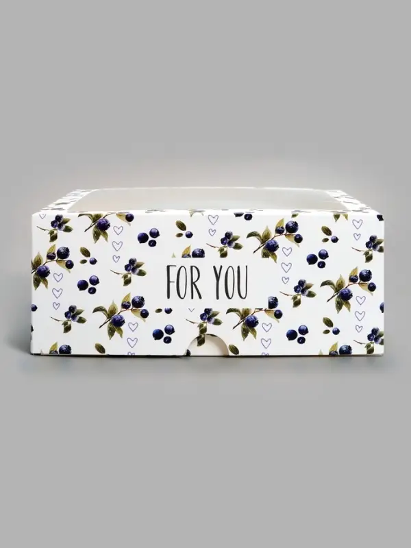 Коробка для капкейков For you, 25&times;25&times;10 см