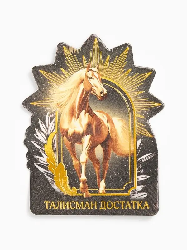 Кошельковая фигурка «Талисман достатка» черно-золотой Кошельковая фигурка «Талисман достатка» черно-золотой