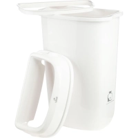 Контейнер для мусора (корзина) Luscan Prof Etalon 12л белый 151041