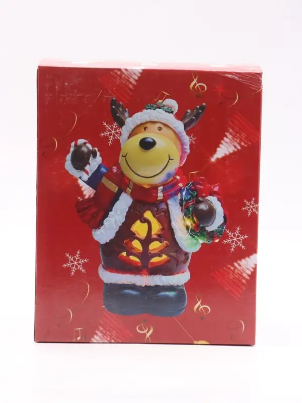 Фигура светодиодная &laquo;Олененок&raquo; 22&times;17&times;12 см, муз, USB, AAx3 (не в комплекте), МУЛЬТИ