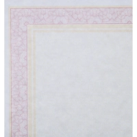 Сертификат-бумага А4 Attache 50 шт/уп двойная рамка красно-оранжевая ID10