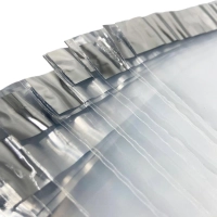 Курьер-пакет прозрачный, без кармана 240х320+40 мм, 50 мкм (100 шт/уп) СПБ