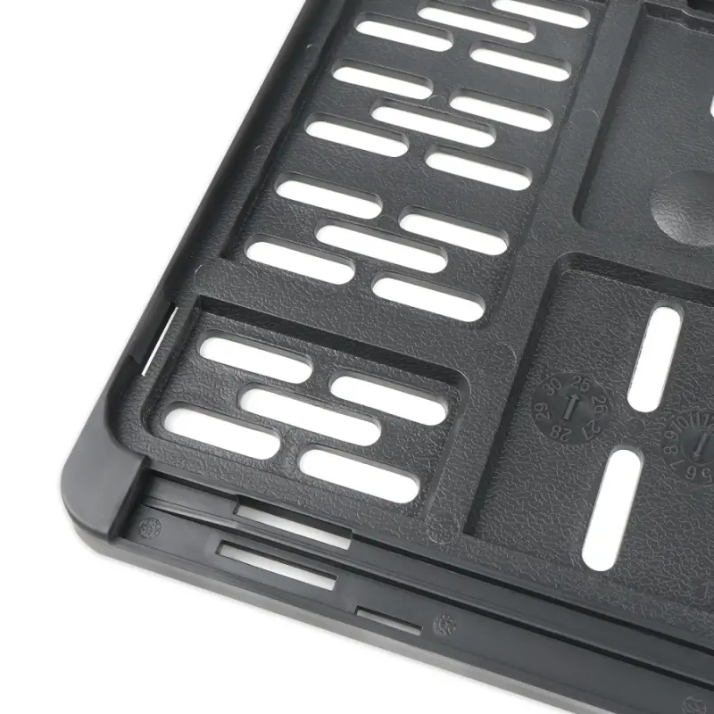 Рамка под номерной знак мотоцикла (чёрная) ТИП4 190х145 мм AVS RN-21