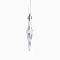 Ёлочные игрушки набор 33 шт. &laquo;Праздничный хоровод&raquo; 4 см, серебро