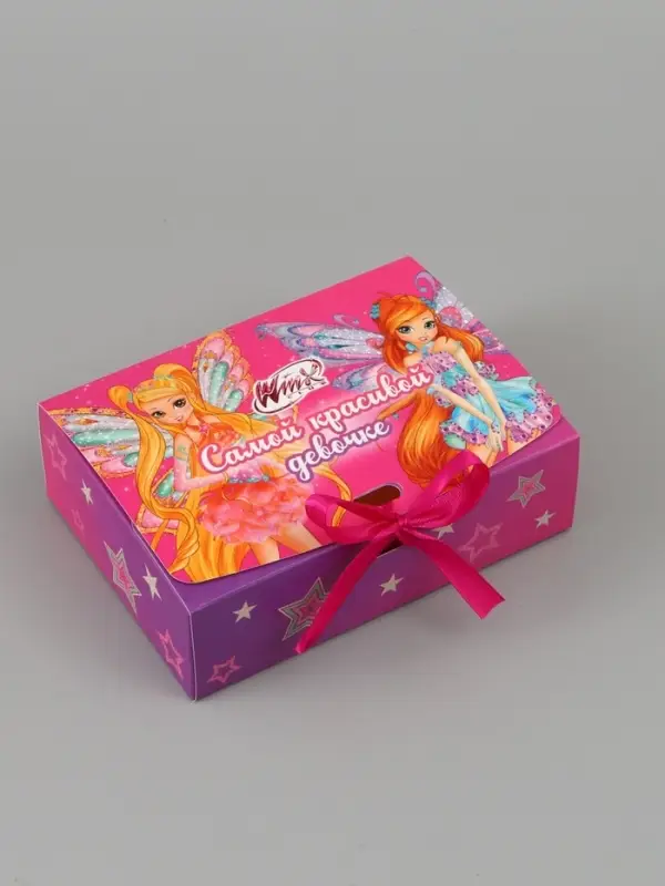 Коробка подарочная &laquo;Девочке&raquo;, 16,5 х 12 х 5 см