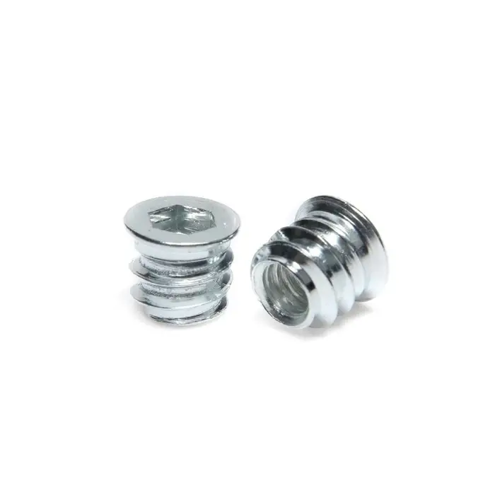 Дюбель ELEMENT, мебельный, металлический, оцинкованный, М6, 10 шт.