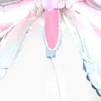 Воздушные шары фольгированные, &laquo;Разноцветные бабочки&raquo;, набор  3 шт