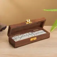 Настольная игра &laquo;Домино&raquo;, 17.5&times;5.5&times;4.5 см, дерево шишам, кость