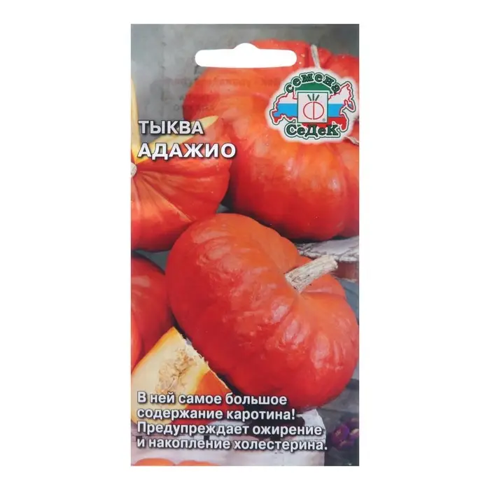 Семена Тыква Семена Тыква "Адажио", 1 г