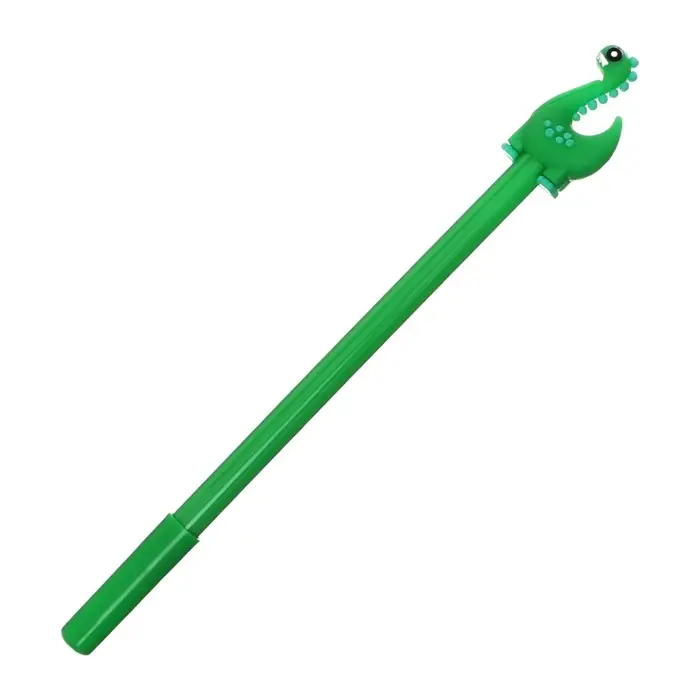 Ручка - прикол гелевая «Динозавр», синий стержень, МИКС Ручка - прикол гелевая «Динозавр», синий стержень, МИКС