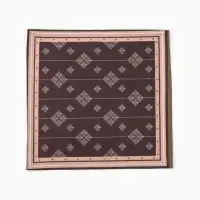 Платки носовые мужские &laquo;Этель&raquo;, 30&times;30 см, набор 12 шт., 100% хлопок, светло-коричневые, рисунок МИКС