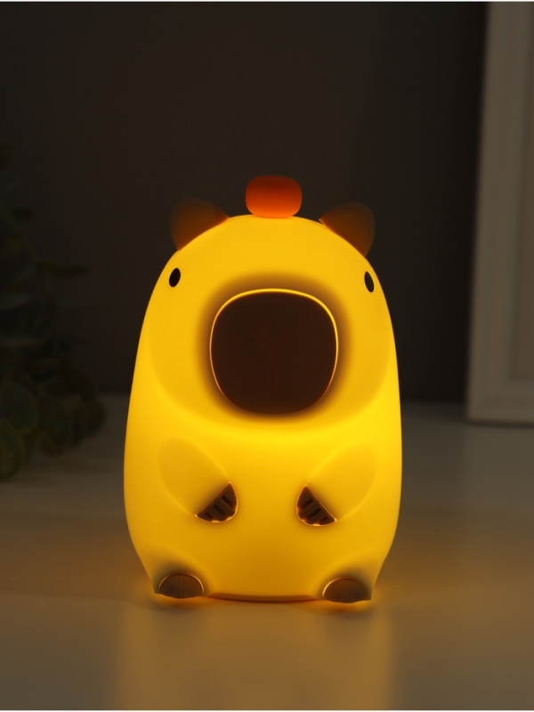Ночник антистресс  Ночник антистресс "Капибара" 2Вт LED RGB USB 9х9х13см