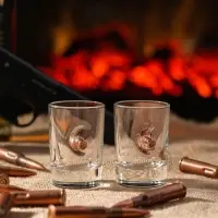 Стопки с пулей &laquo;Непробиваемые&raquo;, 2 шт., 50 мл