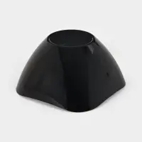 Салатник пластиковый BEROSSI &laquo;Рондо&raquo;, 1 л, чёрный