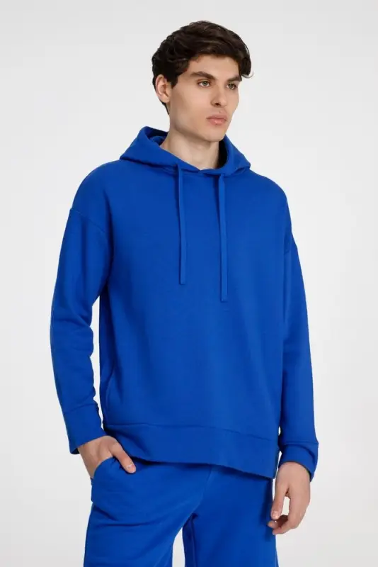 Худи унисекс H2, синее, размер XS/S Худи унисекс H2, синее, размер XS/S