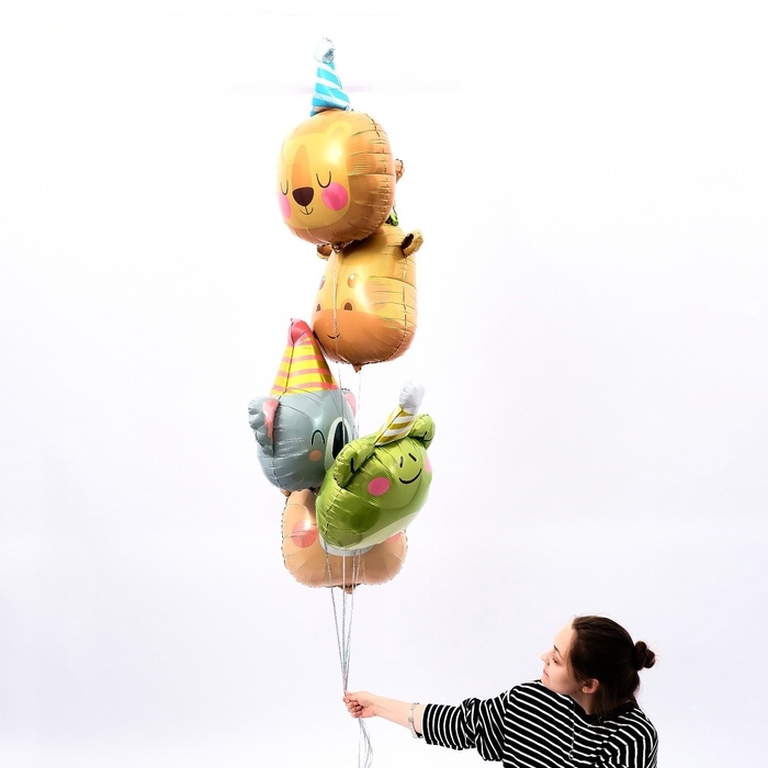 Шар фольгированный 30 Шар фольгированный 30" "Лев именинник"