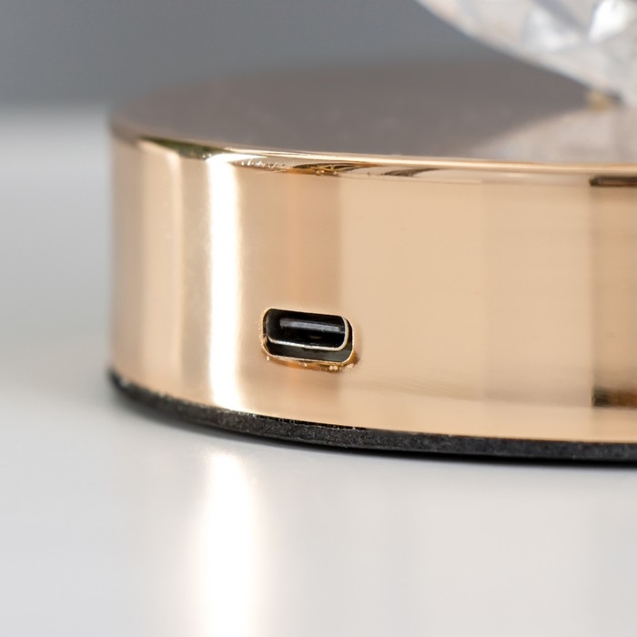Настольная лампа  Настольная лампа "Ренди" LED 4,5Вт USB 12х10х26 см