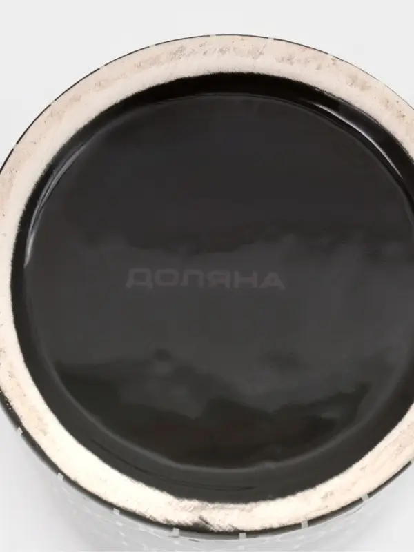 Дозатор для мыла Доляна &laquo;Марокко&raquo;, 380 мл, чёрный