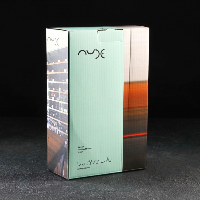 Набор стеклянных бокалов Nude «Винтаж», 335 мл, 2 шт Набор стеклянных бокалов Nude «Винтаж», 335 мл, 2 шт