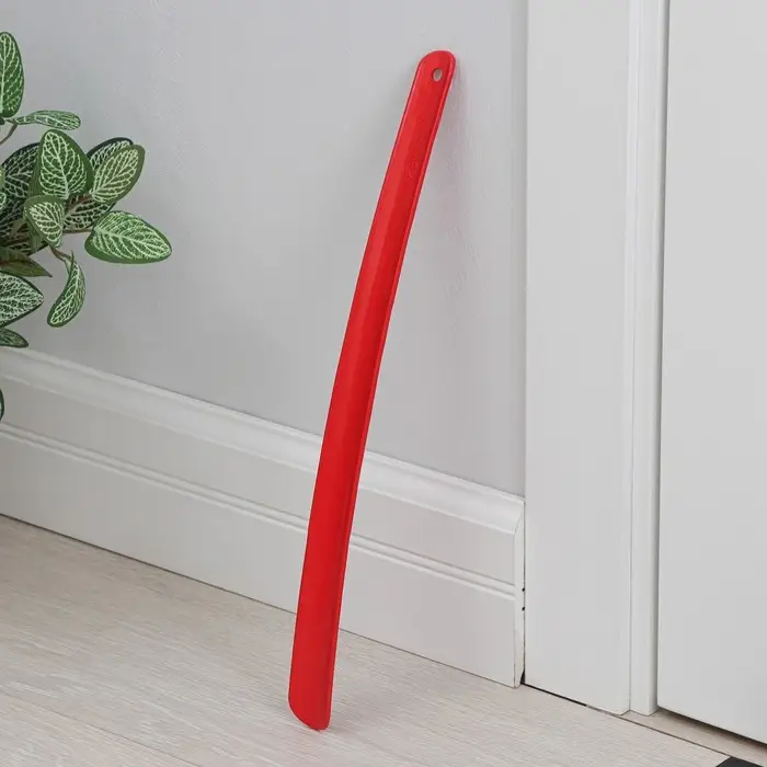 Ложка-рожок для обуви, h=40 см, МИКС Ложка-рожок для обуви, h=40 см, МИКС