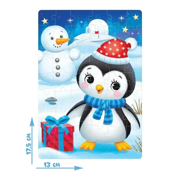 Пазл детский «Пингвинчик», 54 элемента Пазл детский «Пингвинчик», 54 элемента