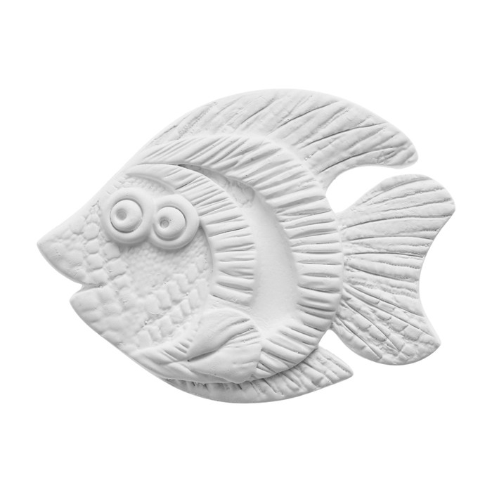 Декорация настенная, гипсовое панно Декорация настенная, гипсовое панно "Рыбы", 7 шт