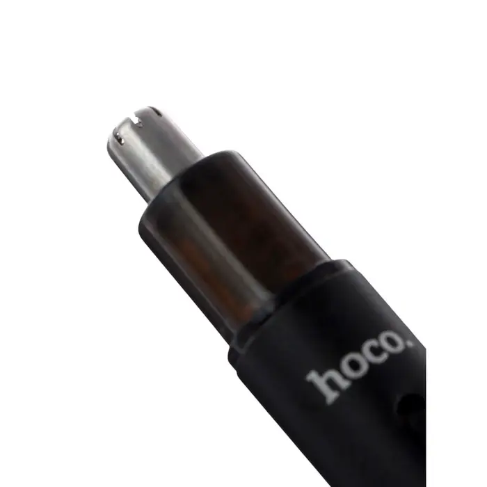 Триммер для носа и ушей Hoco HP34, зарядное устройство, щётка для чистки, чехол, чёрный