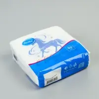 Салфетки бумажные однослойные «Счастливый год», 24х24, 50 шт