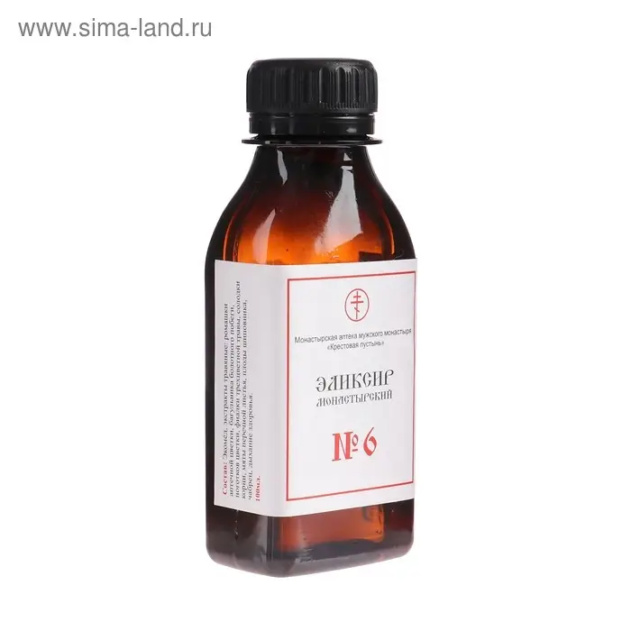 Эликсир монастырский &laquo;От простуды&raquo; 100 мл