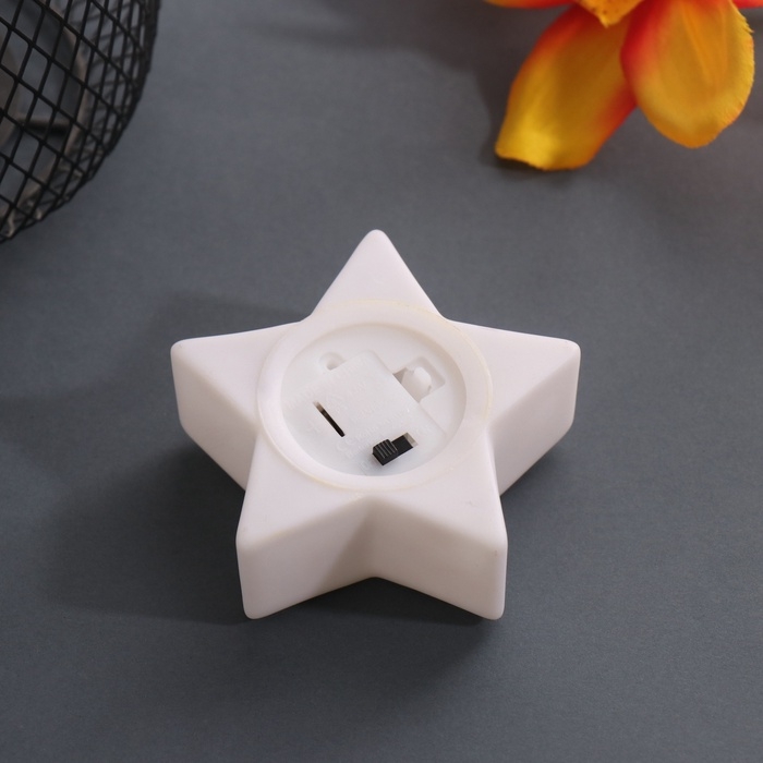 Ночник Ночник "Звезда" (Волшебная палочка) LED 3xLR1130 7х7х2,5см