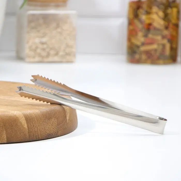 Щипцы кухонные Доляна Ortel, 20 см, цвет серебристый Щипцы кухонные Доляна Ortel, 20 см, цвет серебристый