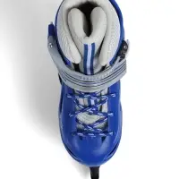 Коньки детские раздвижные BlackAqua, р. 30-33, для фитнеса, синие Коньки детские раздвижные BlackAqua, р. 30-33, для фитнеса, синие