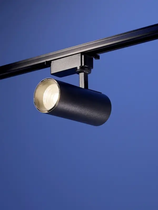 Трековый светильник Luazon lighting, LTL-008, 20 Вт, 1400 Лм, 4000 K, чёрный, свечение нейтральное белое