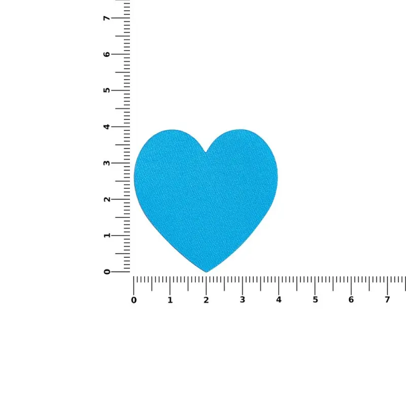 Наклейка тканевая Lunga Сor, M, голубая Наклейка тканевая Lunga Сor, M, голубая