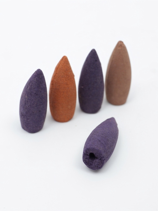 Подставка для благовоний TAKE IT EASY «Горное озеро с рыбками», набор благовоний конусы, стелющийся дым, 4.5×3.8×6см