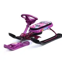 Снегокат &laquo;Ника кросс&raquo; Slalom, розовый, фиолетовый, СНК/SL Nika Kids