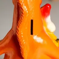 Копилка "Конь с елочкой" 30,5х18х19,5 см, цветной, гипс Копилка "Конь с елочкой" 30,5х18х19,5 см, цветной, гипс