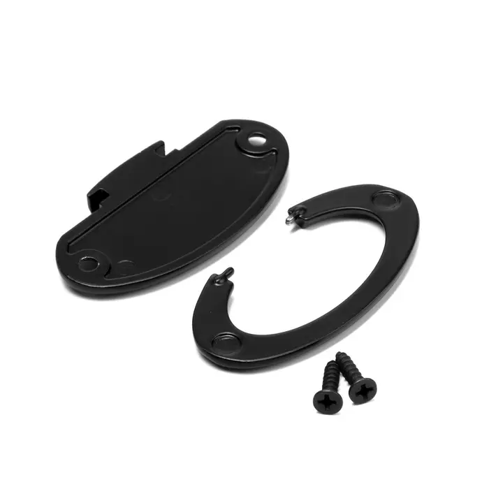 Ручка-кнопка CAPPIO RK130, мебельная, цвет черный