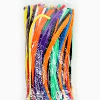 Синельная проволока, набор 200 шт, размер 1 шт 30х0,8 см, 20 цветов Синельная проволока, набор 200 шт, размер 1 шт 30х0,8 см, 20 цветов