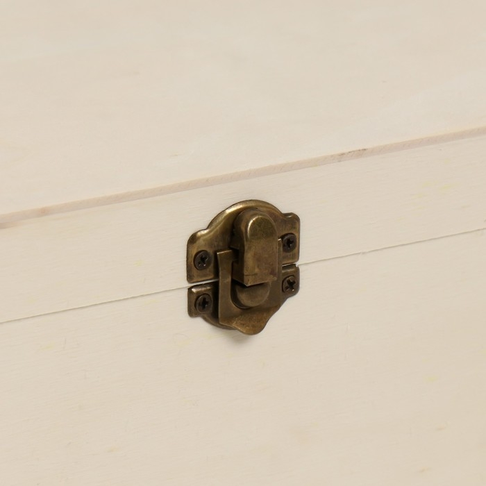 Шкатулка дерево под роспись Шкатулка дерево под роспись "Прямоугольная" замок пряжка 26,5х16,5х11 см