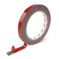 Лента клейкая двусторонняя AVS SCH-031 12 mm x 5 m акриловая основа (серая)