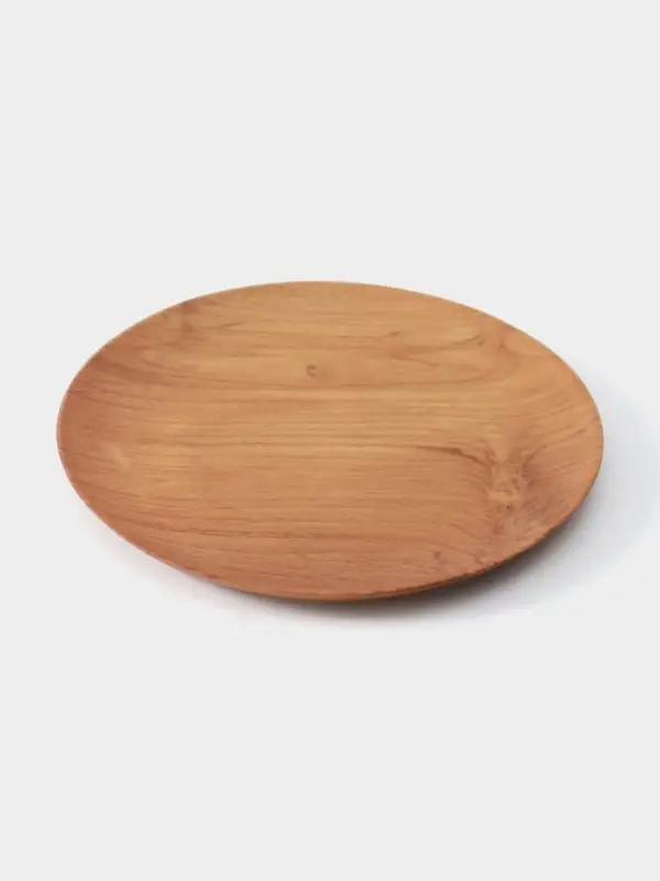 Блюдо, 25&times;25&times;2 см, тиковое дерево