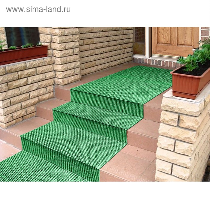 Покрытие ковровое щетинистое «Травка», 0,9×15 м, в рулоне, цвет зелёный Покрытие ковровое щетинистое «Травка», 0,9×15 м, в рулоне, цвет зелёный