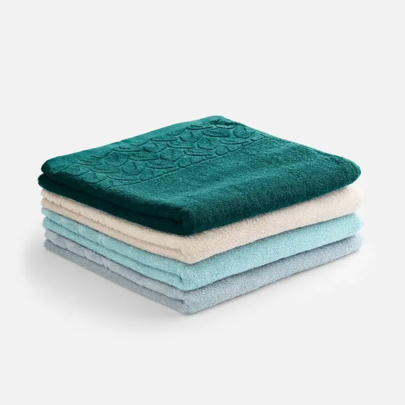 Полотенце махровое Hoya, среднее, бежевое Полотенце махровое Hoya, среднее, бежевое