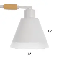 Люстра потолочная BayerLux &laquo;Вудли&raquo;, 2хЕ27, 40 Вт, белый, 45&times;16&times;29 см