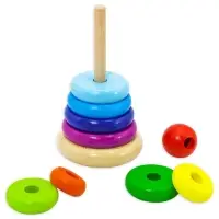 Пирамидка "Десятка", 10деталей Пирамидка "Десятка", 10деталей