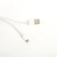 Кабель Luazon, Lightning - USB, 1 А, 0.9 м, белый