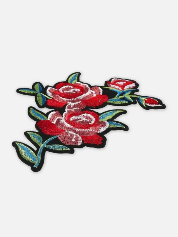 Термоаппликация «Цветы», 16.5×12 см, разноцветная Термоаппликация «Цветы», 16.5×12 см, разноцветная